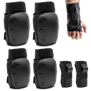 Protectii kit L - Knee pads, Elbow pads, and Wrist guards
