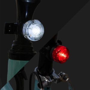 Rechargeable front and rear LED light set EWL001 - Img 2