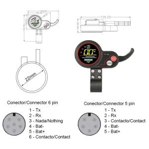 TF-100 display 5 PIN - Img 4