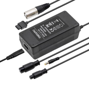 48 V charger (54.6 V) 2A with DC and GX connectors for SmartGyro Speedway/Rockway and the like/NIU - Img 3