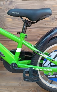 Bicicleta copii 16 Capriolo Mustang verde negru - Img 4