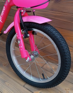 Bicicleta copii 16 Capriolo Viola pink alb - Img 7