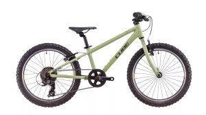 Bicicleta copii CUBE ACID 200 20" lightolive orange 2025