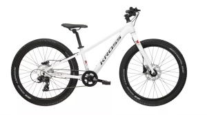 Bicicleta copii Kross LEVEL JR 2.0 M 24 white/black
