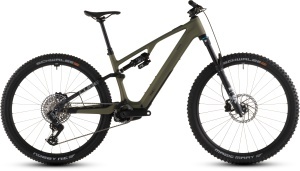 BICICLETA ELECTRICA CUBE AMS HYBRID ONE44 C:68X TM 400X REEDGREEN MATRIX 2026