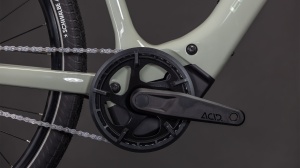 BICICLETA ELECTRICA CUBE EDITOR HYBRID SLX 400X TRAPEZE REEDBEIGE CHROME 2026 - Img 5