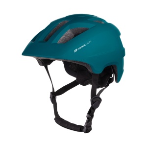 Casca Force Zebu cu lumina, teal S-M (51-56 cm)