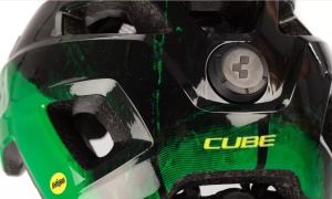 Casca pentru copii CUBE TALOK green M 52/57 - Img 2