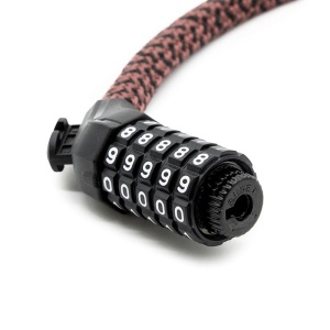 Combination lock EWLK025 with brown nylon cover - Img 4