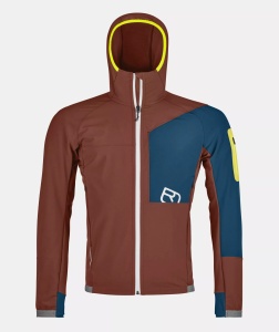 Jacheta Ortovox Berrino Hooded Barbati petrol blue M