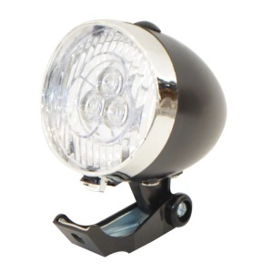 Lampa fata BikeForce Classic Black 3 led