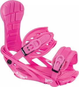 Legaturi Snowboard Trans Elfgen Star roz fete M