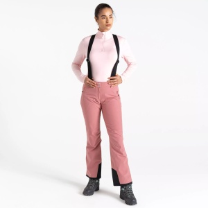 Pantaloni schi dama Dare2B Diminish roz pudrat - Img 4