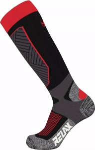 Sosete ski Relax Compress negru/rosu