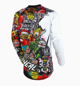 Tricou O'NEAL MAYHEM CRANK Black/Multi M - Img 2