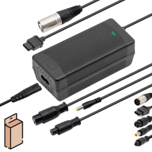48 V charger (54.6 V) 2A with DC and GX connectors for SmartGyro Speedway/Rockway and the like/NIU