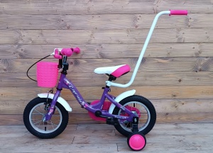 Bicicleta copii 12 Capriolo Viola violet pink - Img 2