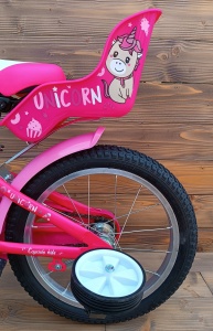 Bicicleta copii 16 Capriolo Viola pink alb - Img 4