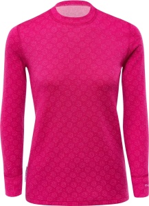 Bluza termica copii Thermowave Merino Xtreme LS magenta