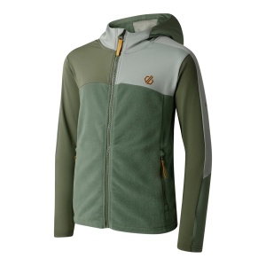 Fleece copii Dare2B Thriving IV Stretch Midlayer olivine green - Img 2