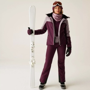 Geaca schi femei Dare2B Iced visiniu/violet - Img 4