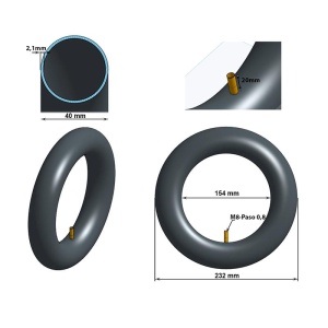Innertube 10x2,125 VR [Yuanxing] - Img 4