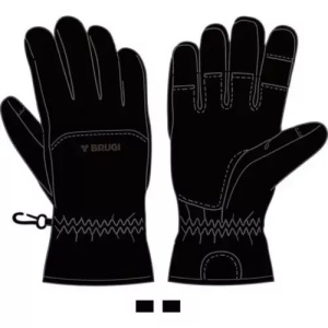 Manusi Schi Brugi copii Black - Img 2