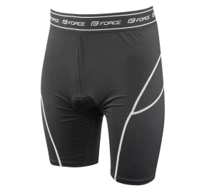 Pantaloni scurti Force MTB-11 bazon detasabil negru/antracit M - Img 3