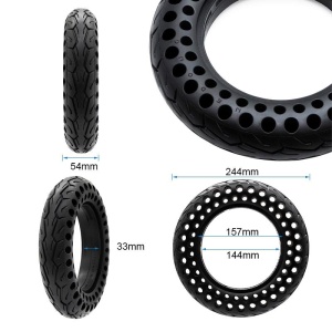 Perforated Solid tire 10x2,125-6,1/B34 [Nedong] - Img 2