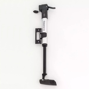 Pompa Mini Bikeforce Aluminiu, 80 PSI, SV/FV/DV, BM-07