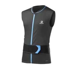 Protectie Salomon Secondskin Flexcell negru/albastru L