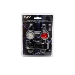 Rechargeable front and rear LED light set EWL001 - Img 6