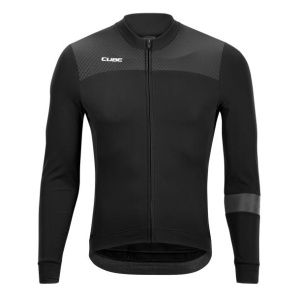 TRICOU CUBE BLACKLINE JERSEY L/S BLACK L