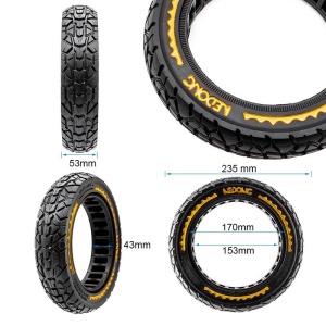 Ultralight Solid Offroad Wheel 10x2.125-6.5/B44 Nedong - Img 2
