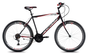 Bicicleta MTB 26 Capriolo Passion barbati negru alb rosu 23
