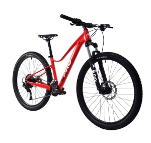 Bicicleta MTB 27.5 Capriolo AL-EVE 7.5 Disc-brake aluminiu rosu 16 S - Img 2