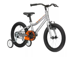 Bicicleta pentru copii Kross Racer 4.0 M 16 silver white orange - Img 2