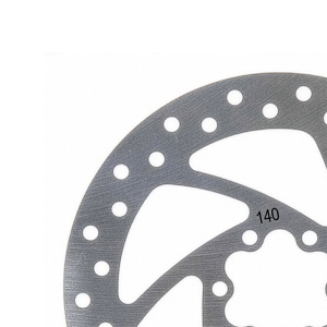 Brake disc 140 mm 6h silver - Img 3