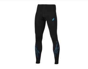 Colanti alergare Asics Stripe Tight, barbati, negru