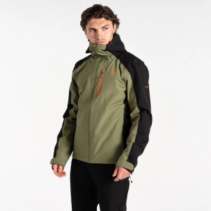 Geaca barbati Dare2B Torrek Mountain verde olive / negru