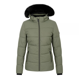 Geaca schi femei Dare2B Glamorize V verde oliv