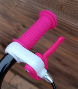 Bicicleta copii 16 Capriolo Viola pink alb - Img 8