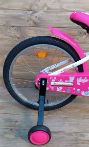 Bicicleta copii 20 Capriolo Viola Alpaca alb pink - Img 8