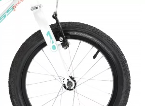 Bicicleta copii Kross Mini 3.0 D 16 white / celadon / coral / glossy - Img 6