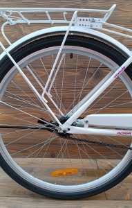 Bicicleta dama 26 Capriolo Melody oras 1 viteza alb 17 - Img 6