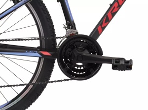 Bicicleta Kross Lea 2.0 Lady 26 XS black raspberry purple matte - Img 4