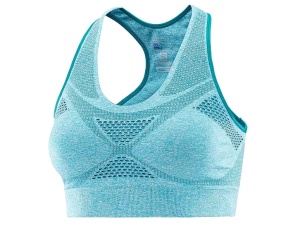 Bustiera SALOMON Medium Impact Bra Enamel Blue