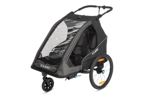 CARUCIOR TRANSPORT COPII CUBE TRAILER DOUBLE PURE