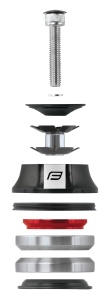Cuvetarie Force ahead 1.1/8 integrata Al neagra - Img 2