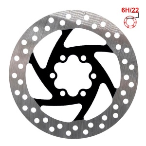 Disc frana / rotor 120mm 6H black